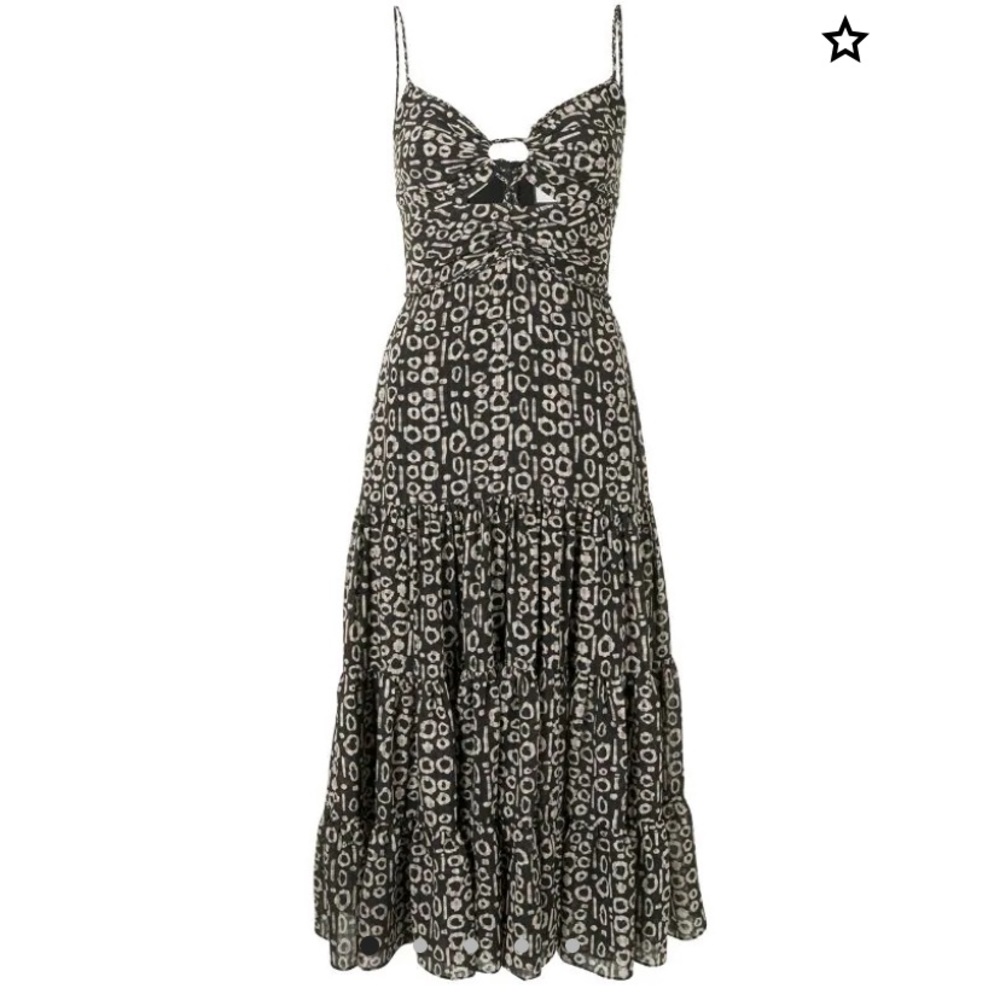 Alexis Jenay printed dress, XL